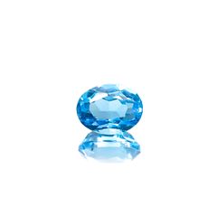 スイスブルートパーズ ブラジル産 1.92ct [241229579]8.1x6.2mm前後