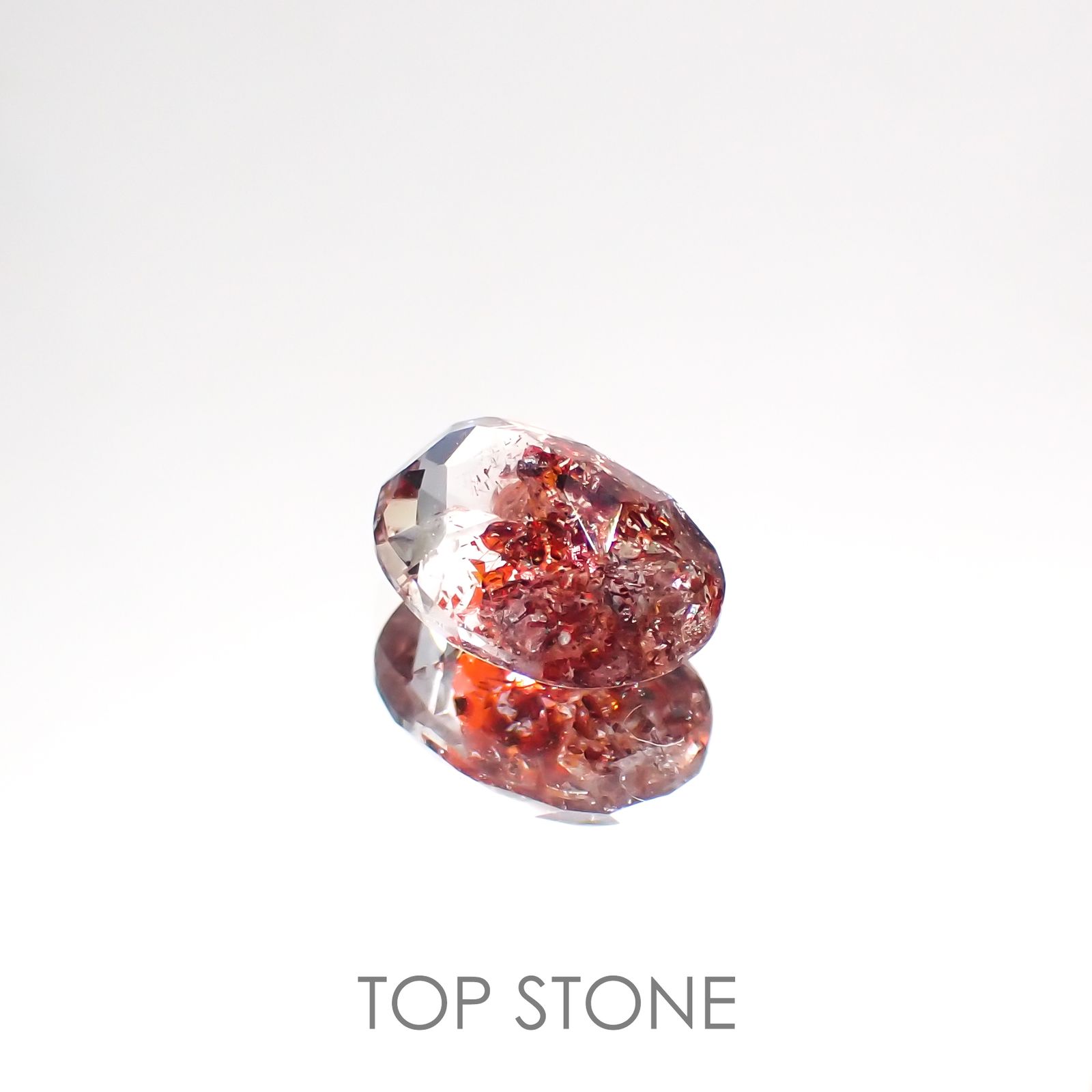 ファイヤークォーツ ナイジェリア産 1.98ct[220114746]9.3x7.1mm前後