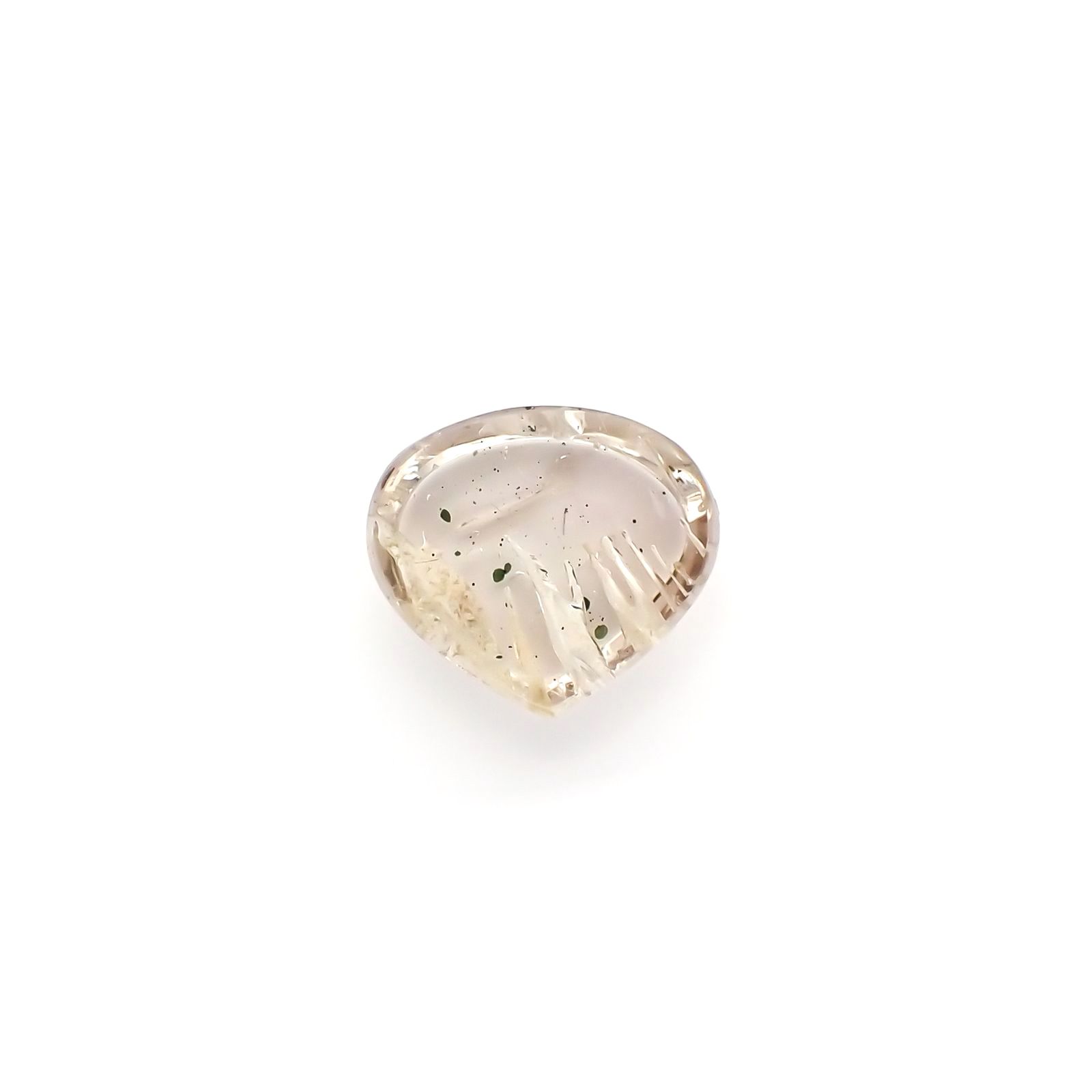 ティンカーベルクォーツ ブラジル産 6.17ct[210812205]11.8×13.3mm前後
