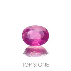 パープルサファイア パキスタン・カシミール産 0.68ct[230119876]5.7x4.6mm前後