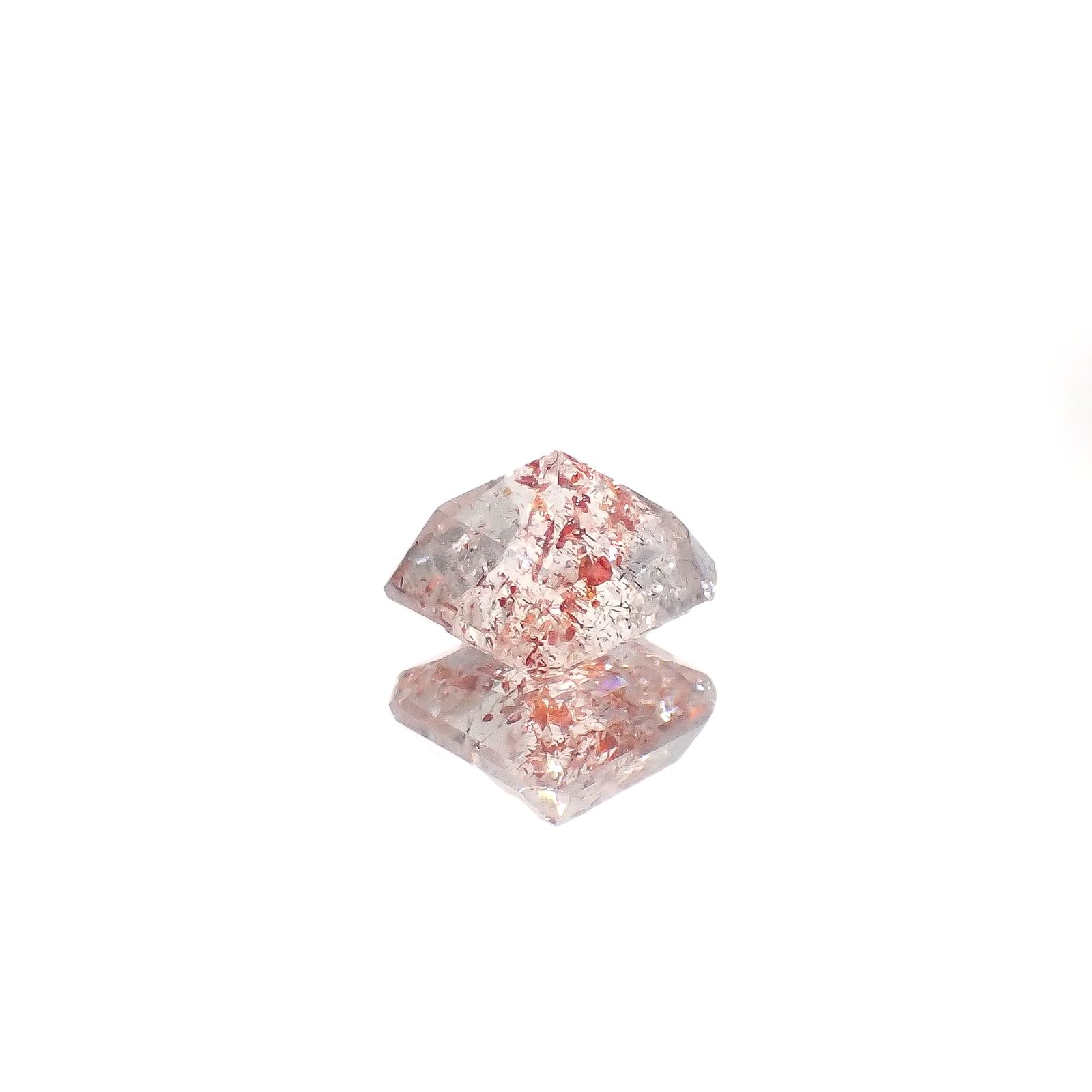 ファイヤークォーツ ナイジェリア産 1.23ct[240326712]6.3x6.3mm前後