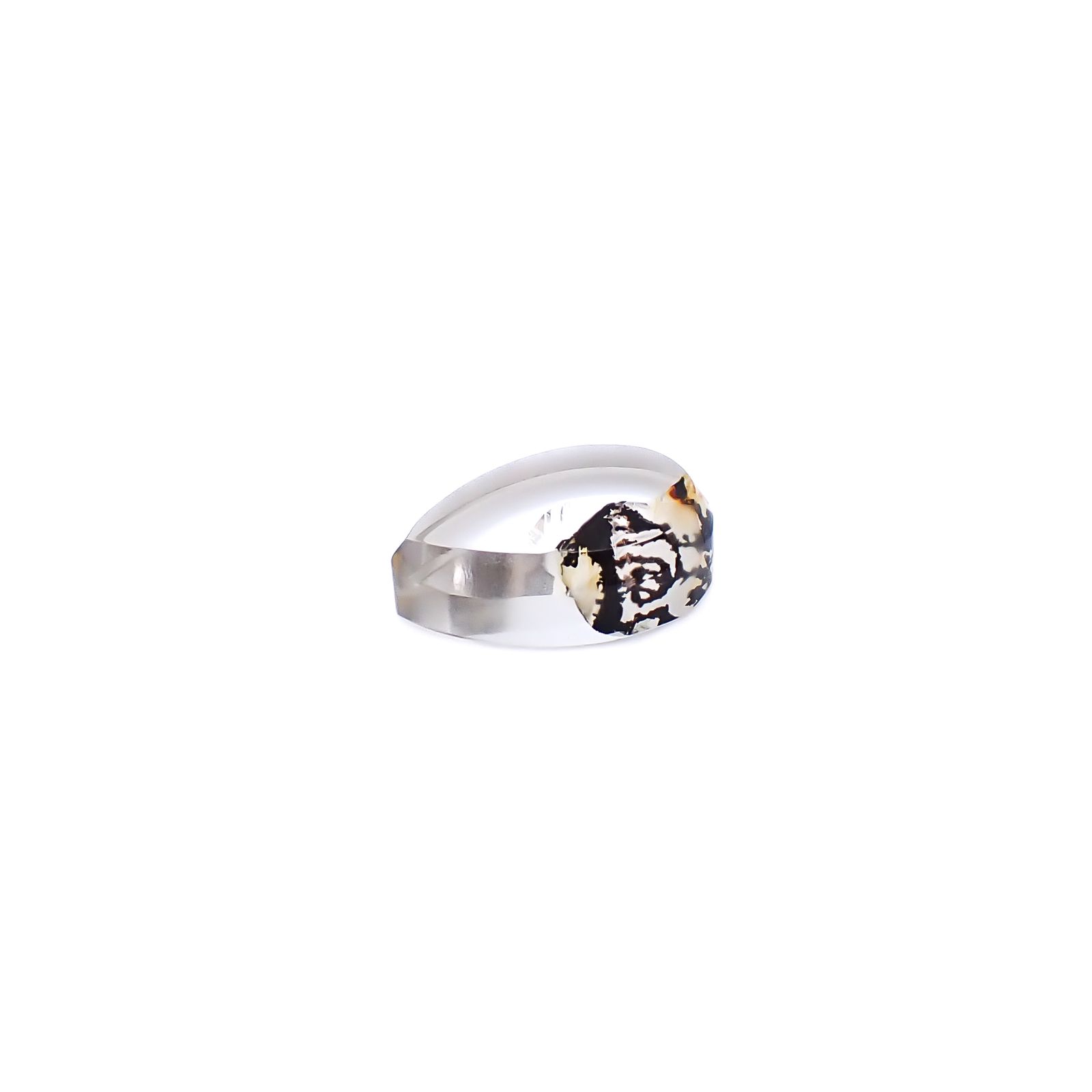 デンドリチッククォーツ ブラジル産 2.42ct / 11x6.6mm前後 [260724033]