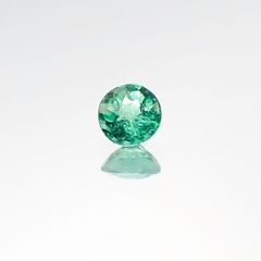 パライバトルマリン(宝石名トルマリン/別名パライバ・トルマリン) ブラジル・パライバ州バターリャ鉱山産 0.12ct 識別済[20096286]3×3mm前後