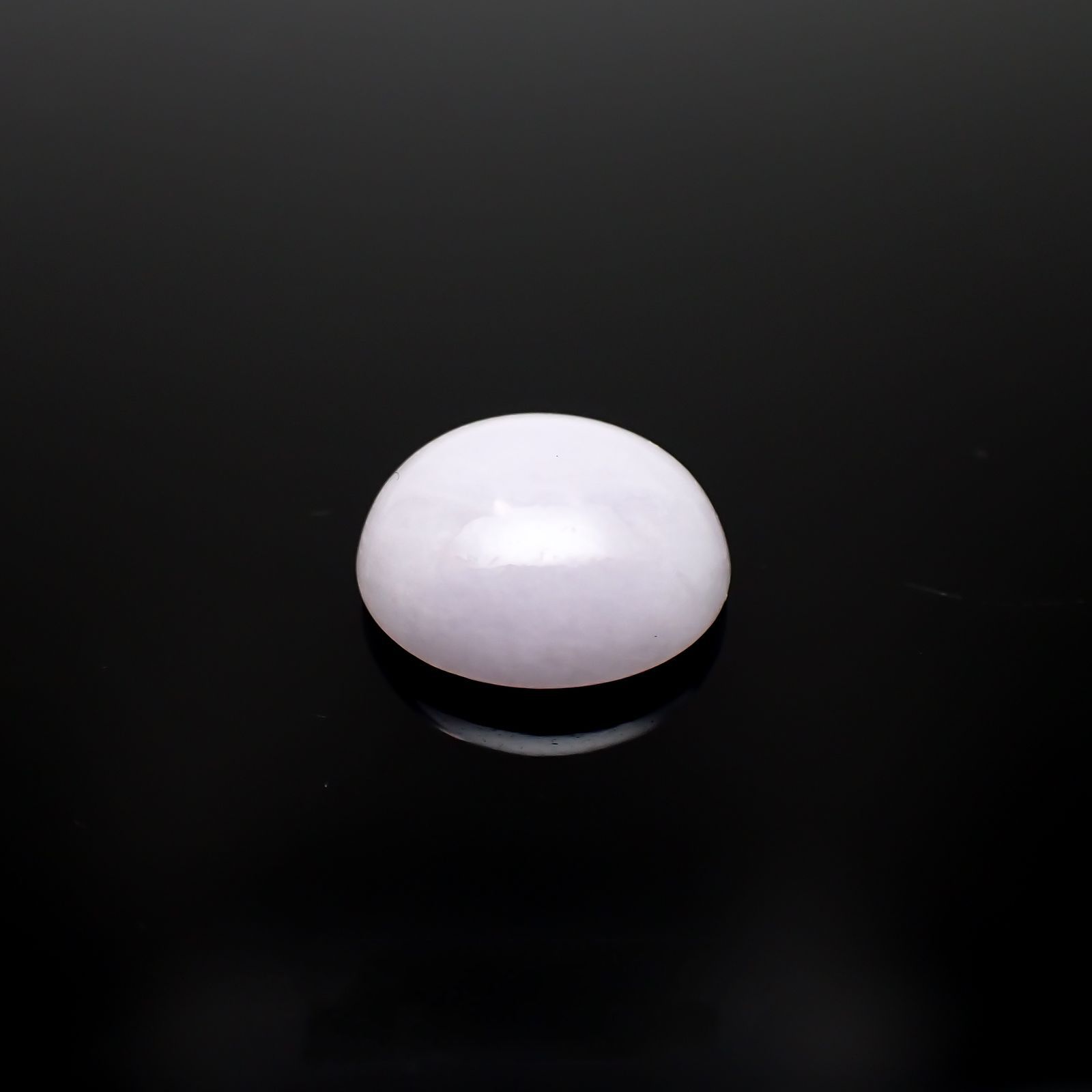 ラベンダー翡翠 ビルマ産 10.32ct [221219379]14.2x13.3mm前後