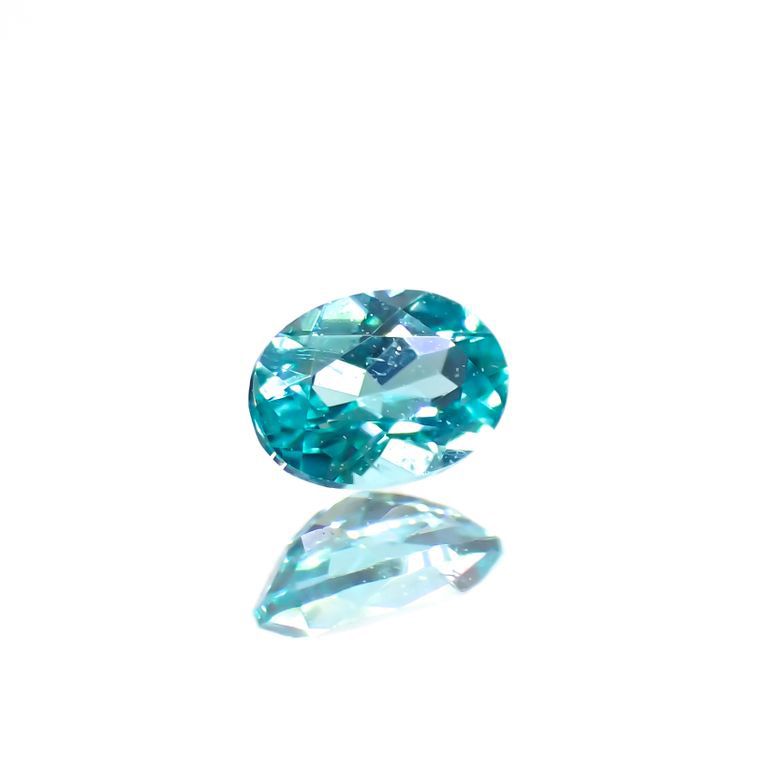 パライバトルマリン(宝石名トルマリン/別名パライバ・トルマリン)ブラジル産 0.068ct 識別済[221018776]3x2.2mm前後