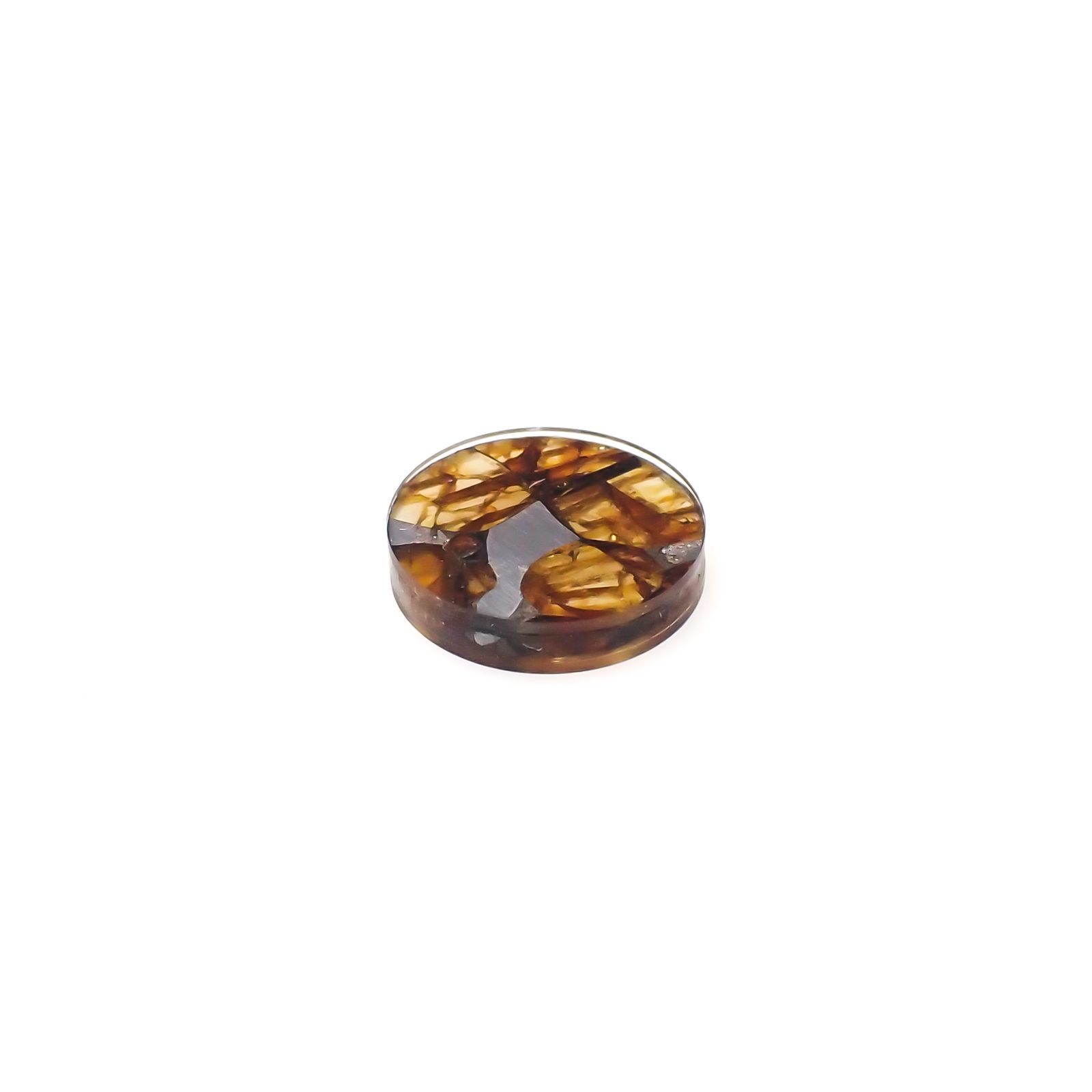 パラサイト隕石Sericho トリプレット 発見地:ケニア 3.53ct[240125714]12.1x12mm前後