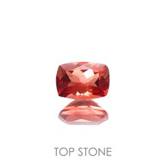 レッドラブラドライト(宝石名ラブラドライト)エチオピア産 0.84ct 識別済[221018261]7x5mm前後