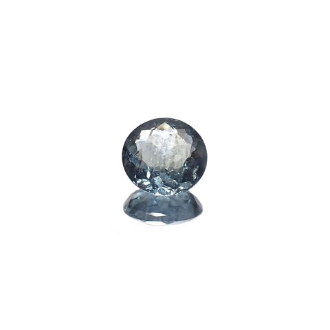 サンタマリアアクアマリン(宝石名アクアマリン) ブラジル産 0.619ct ソ付(彩珠)[210711899]5.8×5.8mm前後