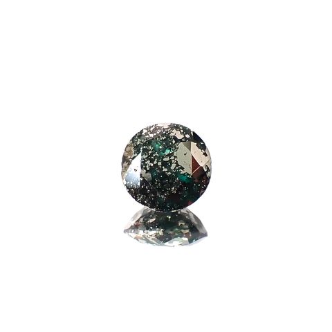 パイライトインエメラルド コロンビア産 0.92ct [241229557]6.1x6.1mm前後
