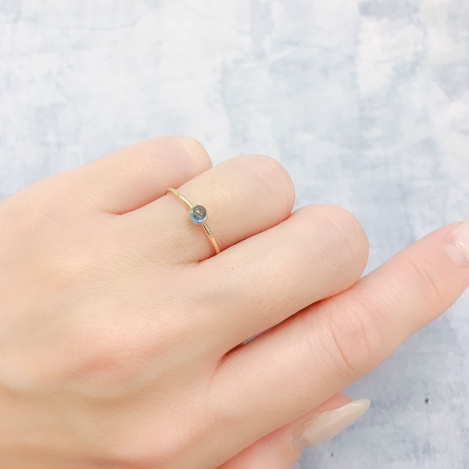 ブルーコーネルピン(宝石名コーネルピン)タンザニア産 0.20ct 識別済[220616291]3.7x3.2mm前後