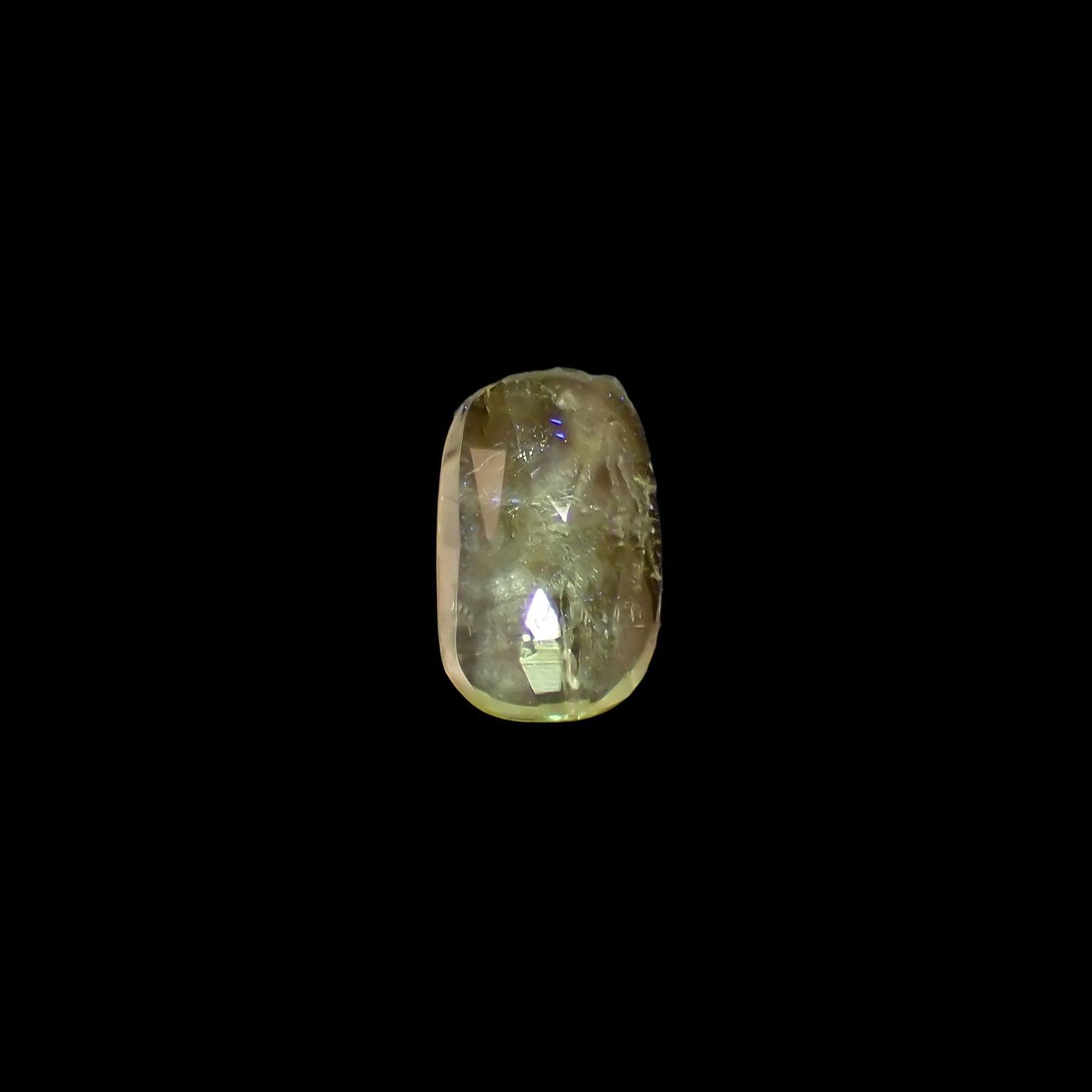 ◇ローズカット◇バナジウムコーネルピン(宝石名コーネルピン)タンザニア・タンガ州産 識別済 0.84ct / 6.9x4.3mm前後 [220115556]