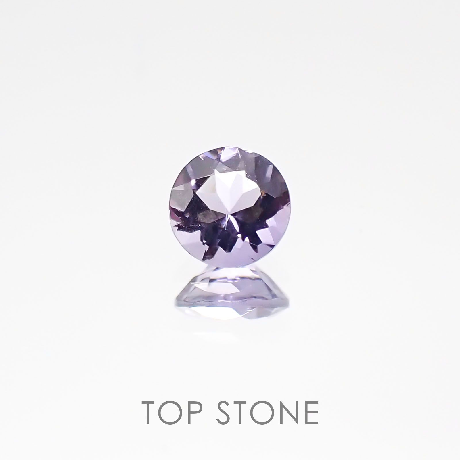 ラベンダースピネル スリランカ産 ルース 0.2ct[20106648]3.8×3.8mm前後