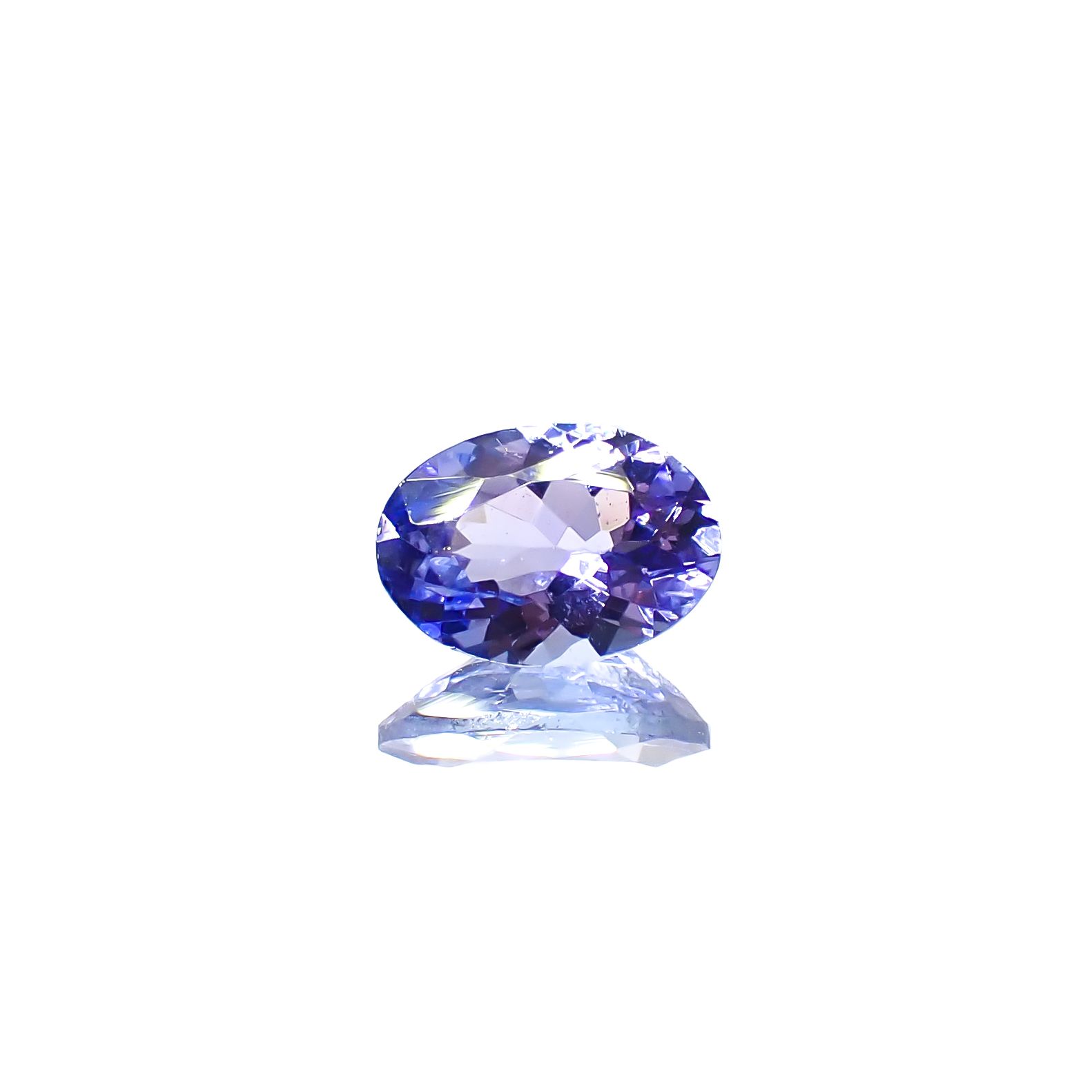 タンザナイト(宝石名タンザナイト)タンザニア産 0.71ct 識別済[240628338]6.9x4.9mm前後