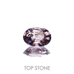 バイオレットスピネル(宝石名スピネル)ビルマ産 0.94ct 識別済[221018395]7.1x5.1mm前後