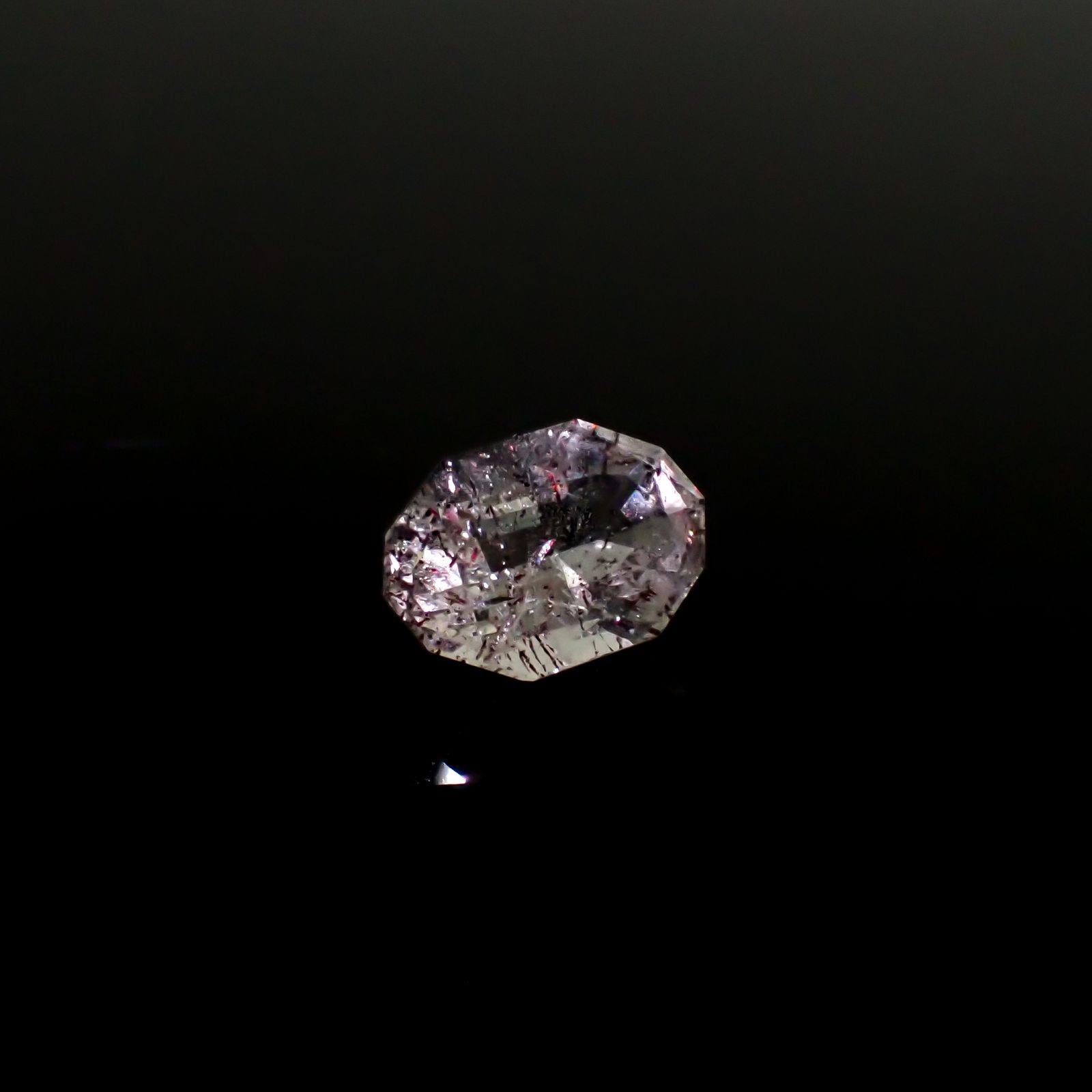 ◇カスタムカット◇ティンカーベルクォーツ ブラジル産 4.19ct[240628174]12.6x8.2mm前後