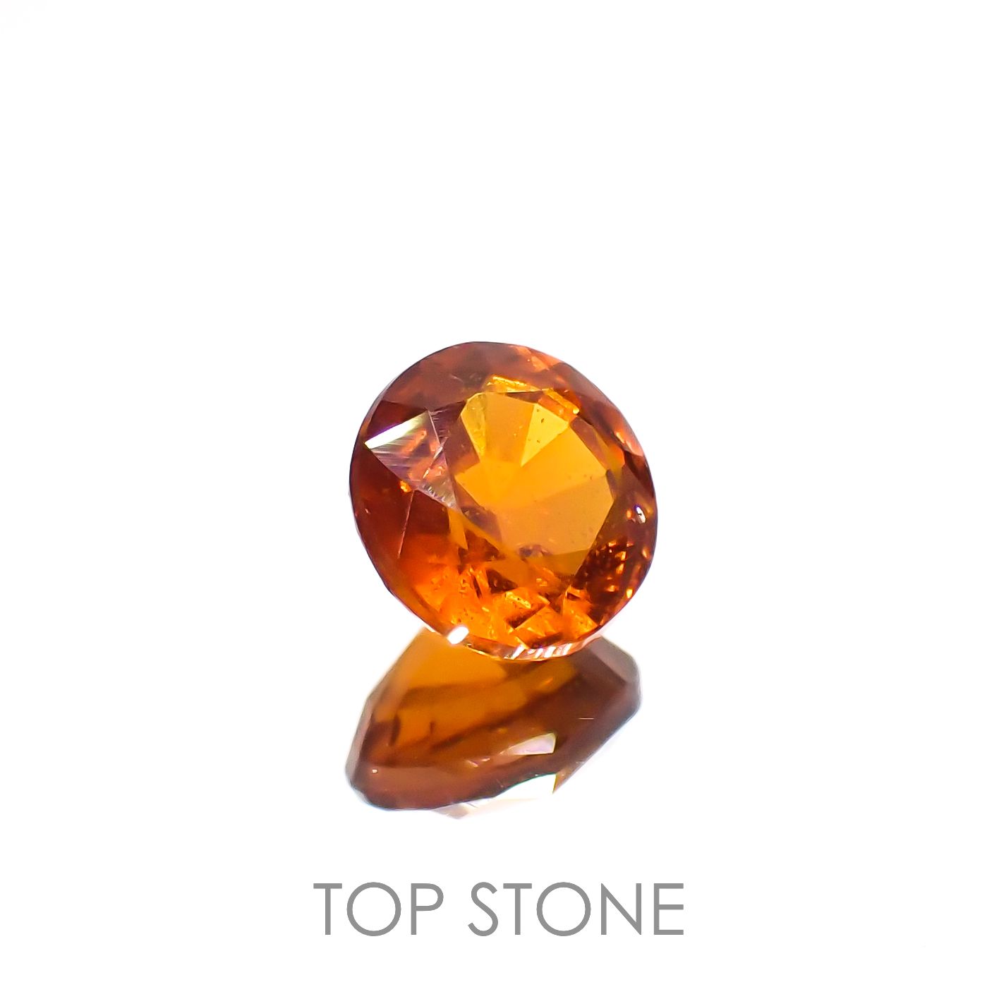 オレンジカイヤナイト ネパール産 1.18ct[230220590]6x6mm前後