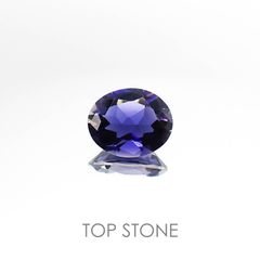 アイオライト(宝石名アイオライト)タンザニア産 2.64ct 識別済[220817257]10.9x9mm前後