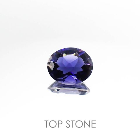 アイオライト(宝石名アイオライト)タンザニア産 2.64ct 識別済[220817257]10.9x9mm前後