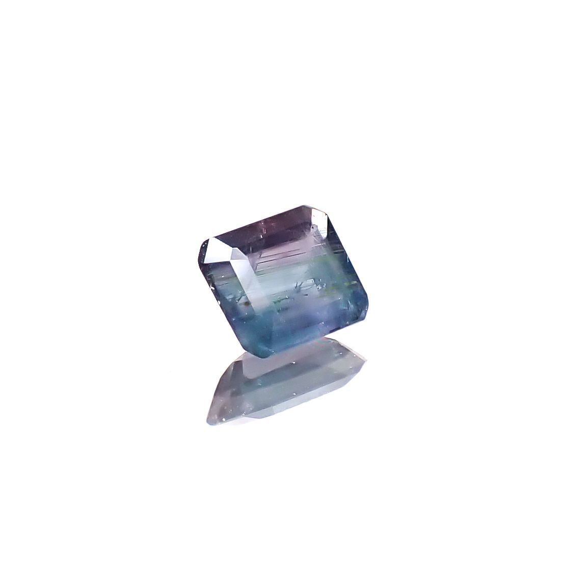 バイカラーパライバトルマリン 非加熱 ブラジル産 0.23ct [241129453]4x3.5mm前後