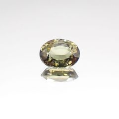 コーネルピン(宝石名グリーン・コーネルピン)スリランカ産 1.303ct ソ付(彩珠)[231124089]7.8x6mm前後