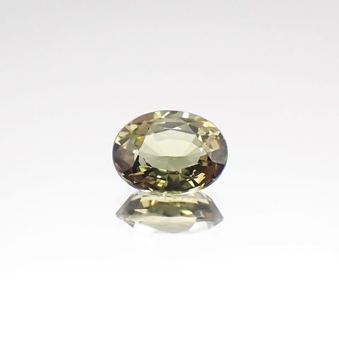 コーネルピン(宝石名グリーン・コーネルピン)スリランカ産 1.303ct ソ付(彩珠)[231124089]7.8x6mm前後