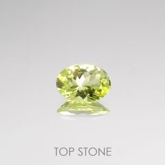 パロットクリソベリル(宝石名クリソベリル) インド産 0.74ct 識別済[210711519]7×5mm前後