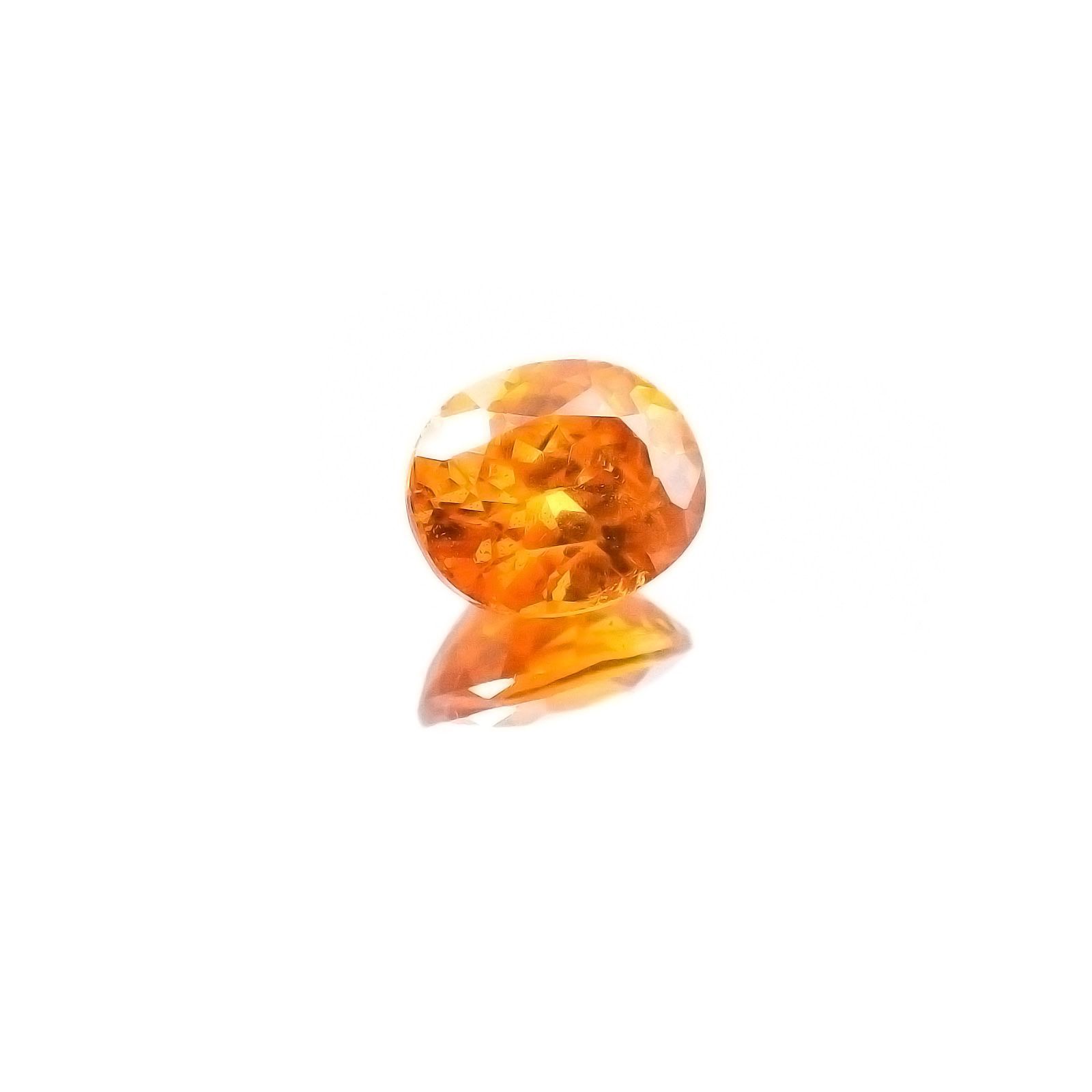 スファレライト(宝石名スファレライト)スペイン・カンタブリア カマレーニョ産 3.00ct 識別済[220717159]9x7.4mm前後