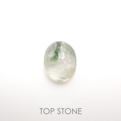 グリーントルマリンインクォーツ ブラジル・ミナスジェライス州産 10.59ct[221018311]15.7x12.4mm前後
