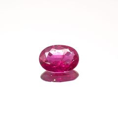ルビー(宝石名ルビー)モザンビーク産 0.26ct 識別済[220616139]4.8x3.4mm前後
