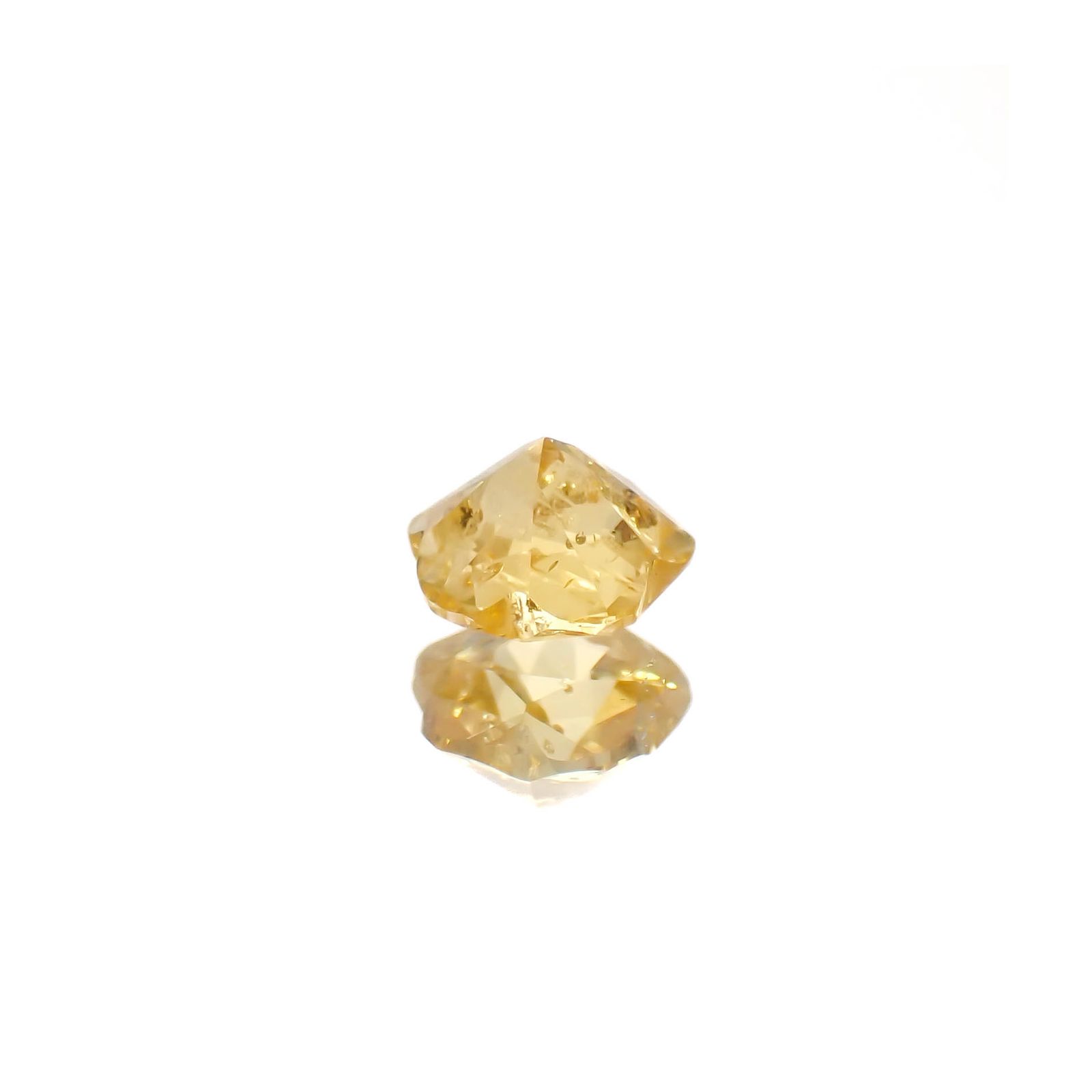 ◇カスタム・フラワーカット◇ファンシーカラーサファイア スリランカ/マダガスカル産 0.35ct [250329991]4.2x4.2mm前後