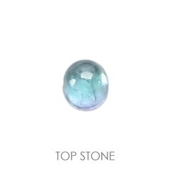 ブルーコーネルピン(宝石名コーネルピン)タンザニア産 0.20ct 識別済[220616291]3.7x3.2mm前後