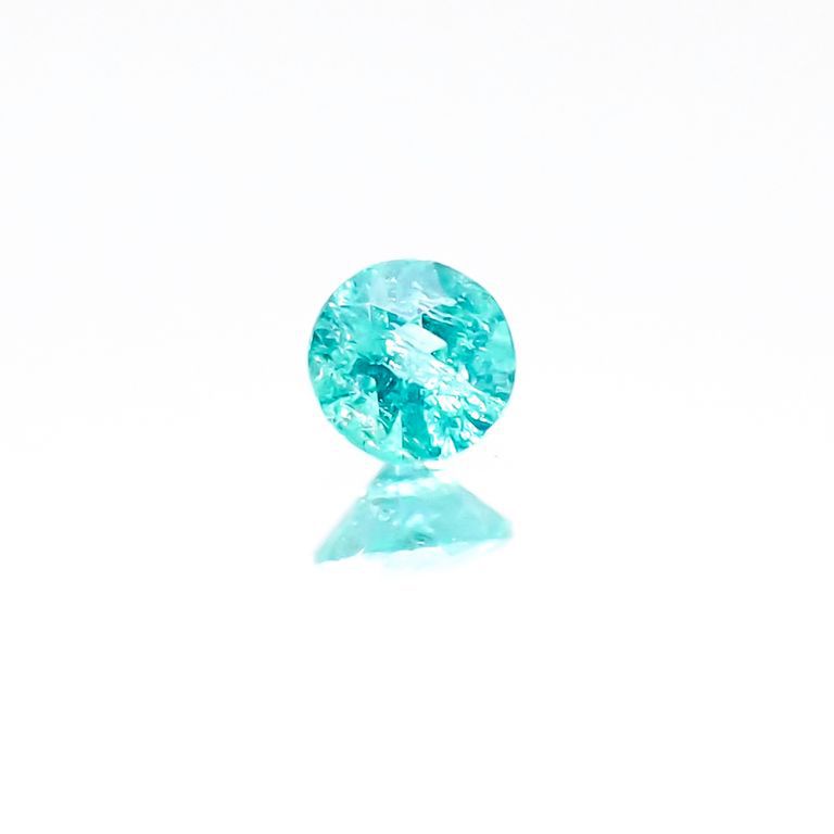 パライバトルマリン ブラジル産 ルース 0.056ct[20116971]2.4×2.4mm前後