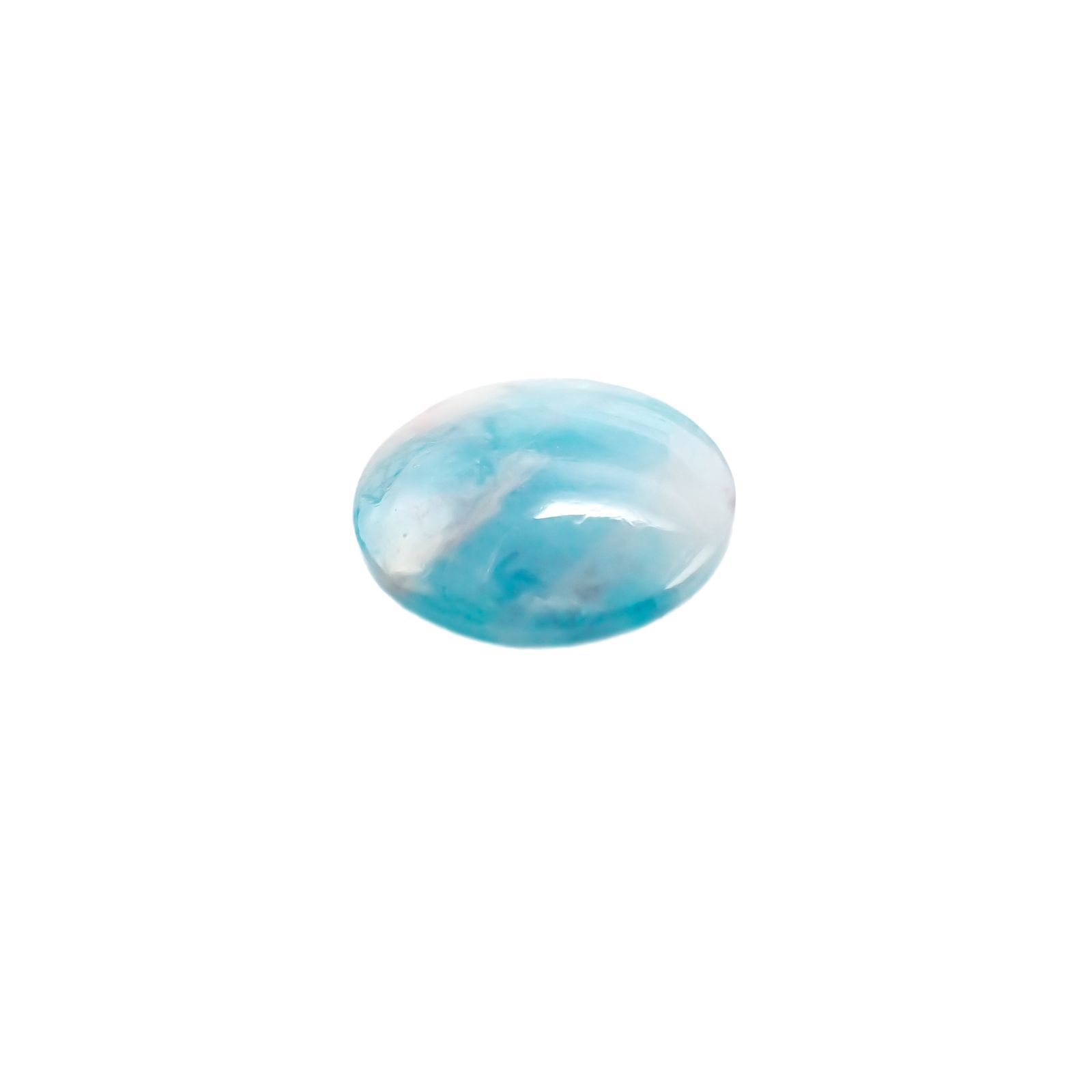 パライバトルマリンインクォーツ ブラジル産 ルース 2.26ct[210510844]10×10mm前後