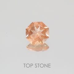◇オクタゴンカット◇オレゴンサンストーンSA  アメリカ産 ルース 0.44ct[210210038]5×5mm前後