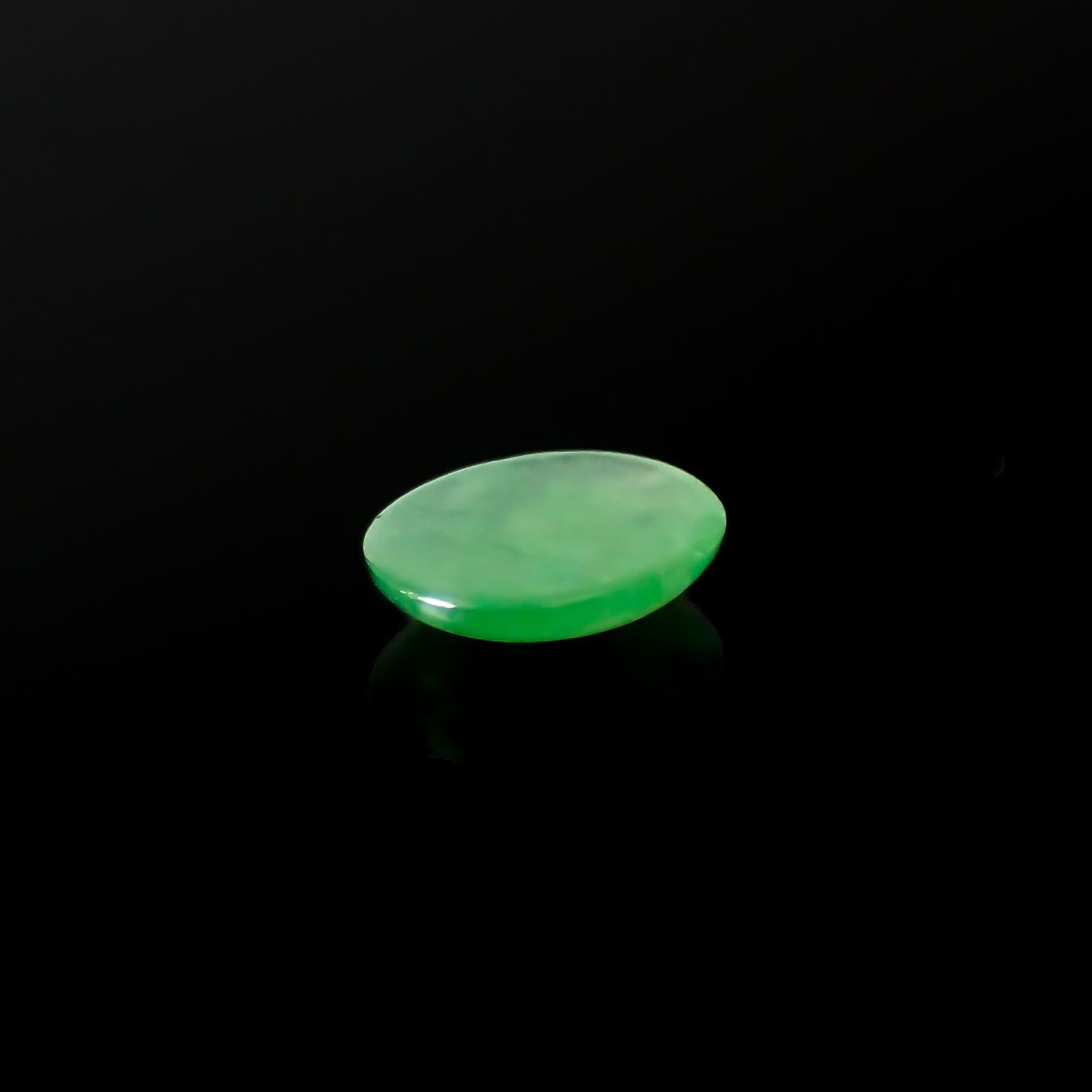 翡翠 ビルマ産 0.48ct[240326951]6.4x5mm前後