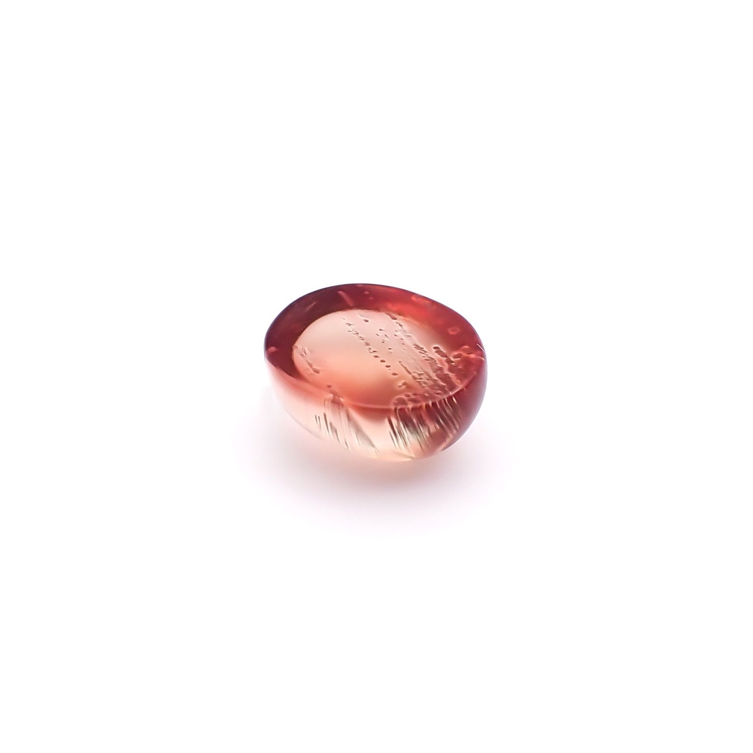 バイカラーアンデシン チベット産 2.66ct / 9.2x7.1mm前後 [260732575]