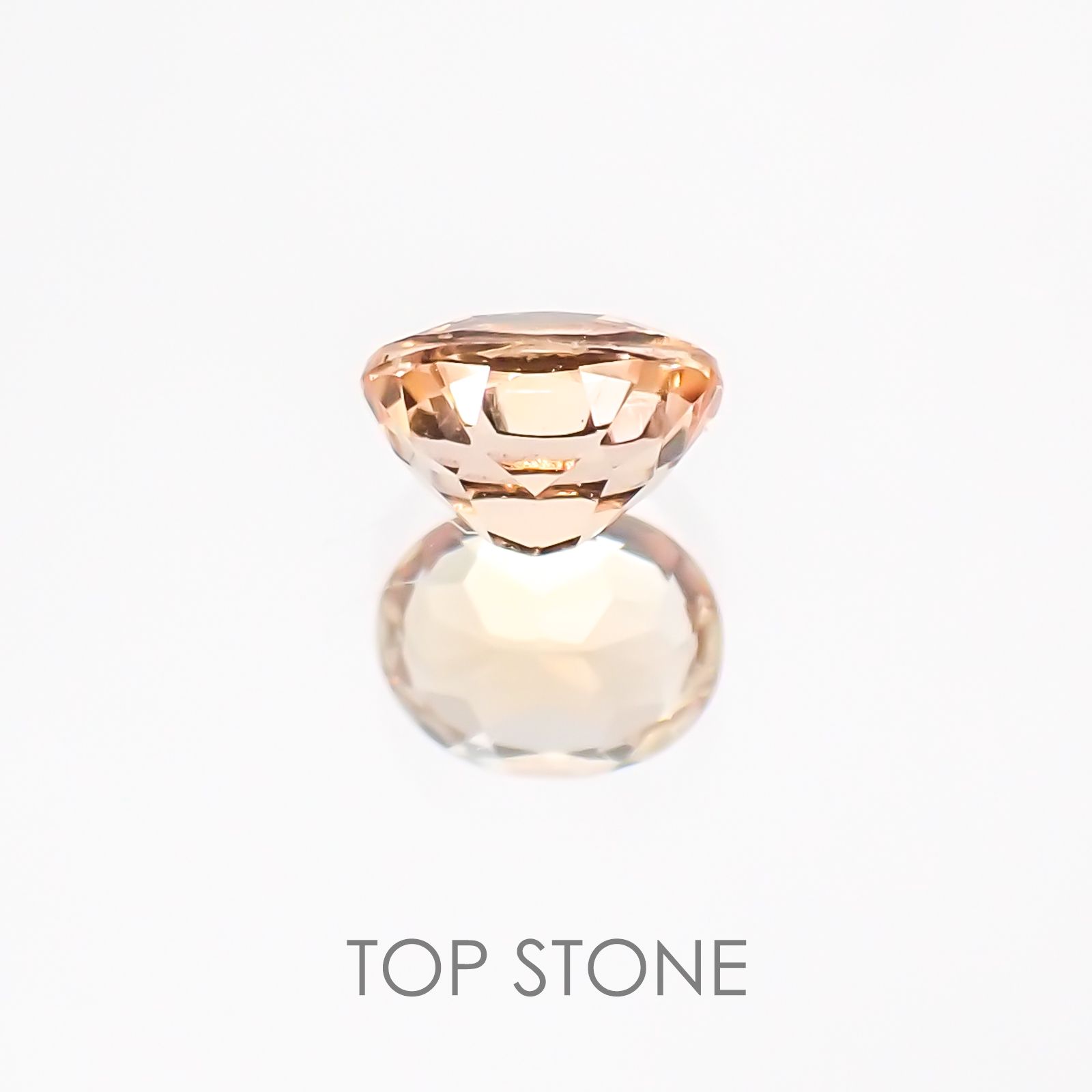 インペリアルトパーズ ブラジル産 ルース 0.35ct[20127865]4.5×3.5mm前後
