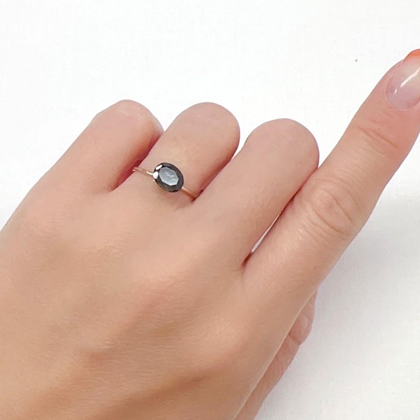 レインボースキャポライト ブラジル産 1.12ct[240326873]7.8x6mm前後