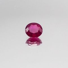 ルビー(宝石名ルビー)ミャンマー・モゴック産 0.86ct 識別済[220717098]5.7x5.2mm前後