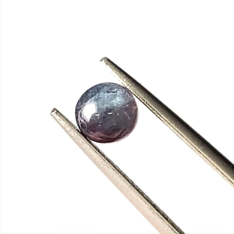 バイカラーパライバトルマリン ブラジル産 0.74ct[210510334]5.3×5.2mm 