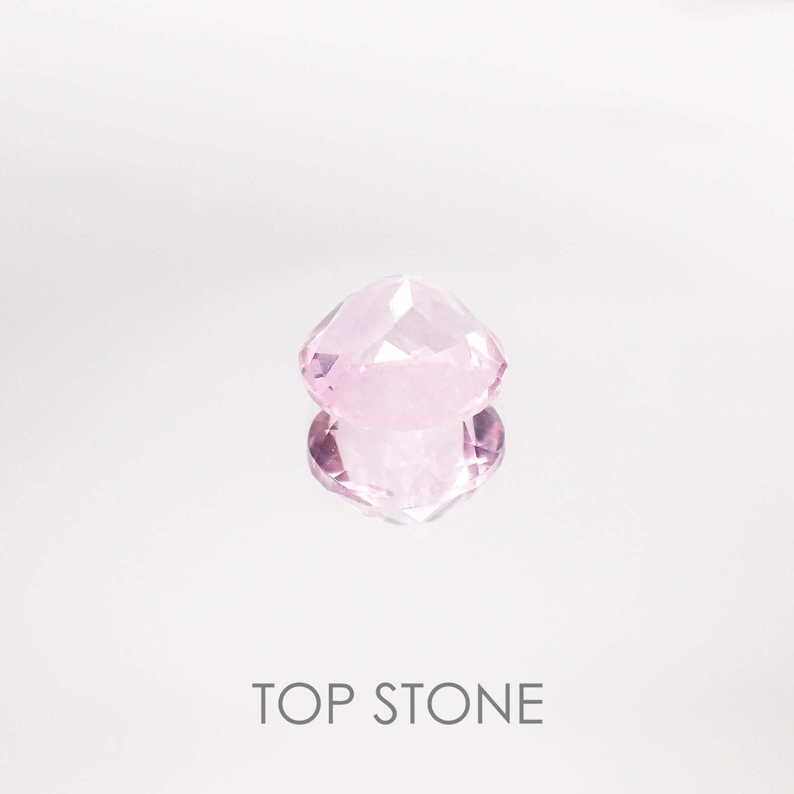 ピンクフローライト ブラジル産 ルース 3.21ct[20084735]9×9mm前後