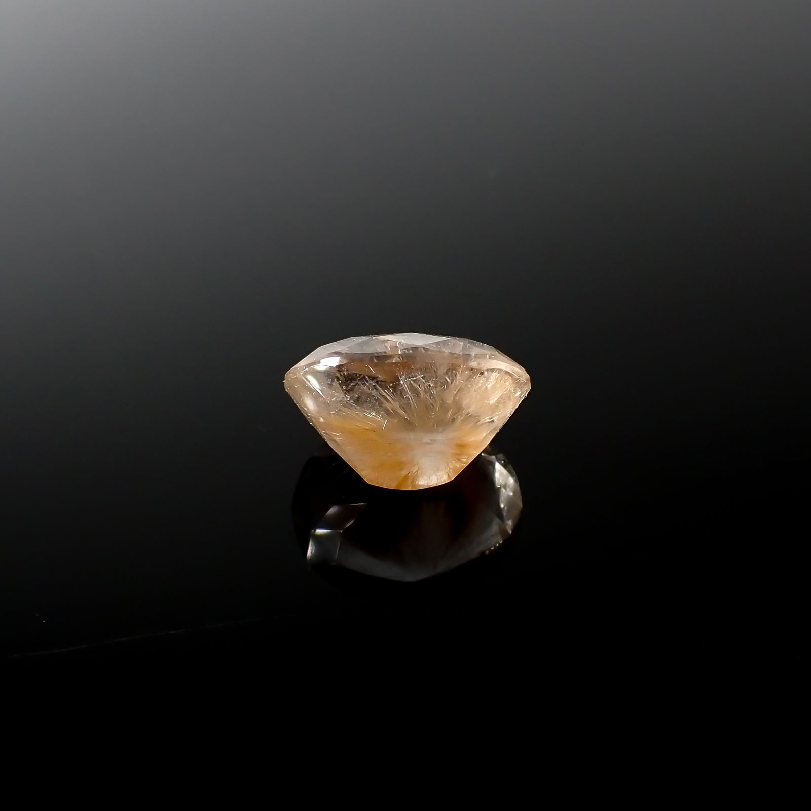 ポンポンクォーツ ブラジル産 7.28ct[240427217]13.7x11.3mm前後