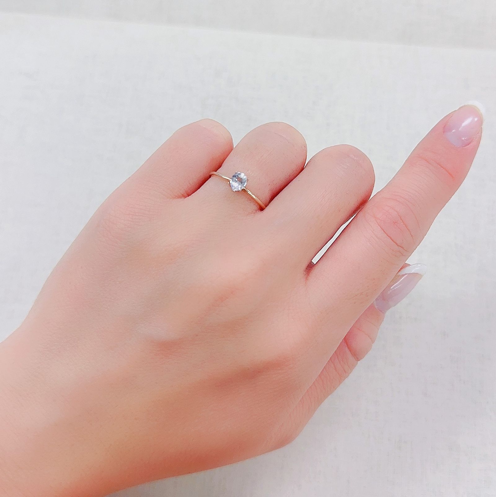 フェナカイト(宝石名フェナカイト)マダガスカル/ブラジル産 0.33ct 識別済[230522030]5.1x4.1mm前後