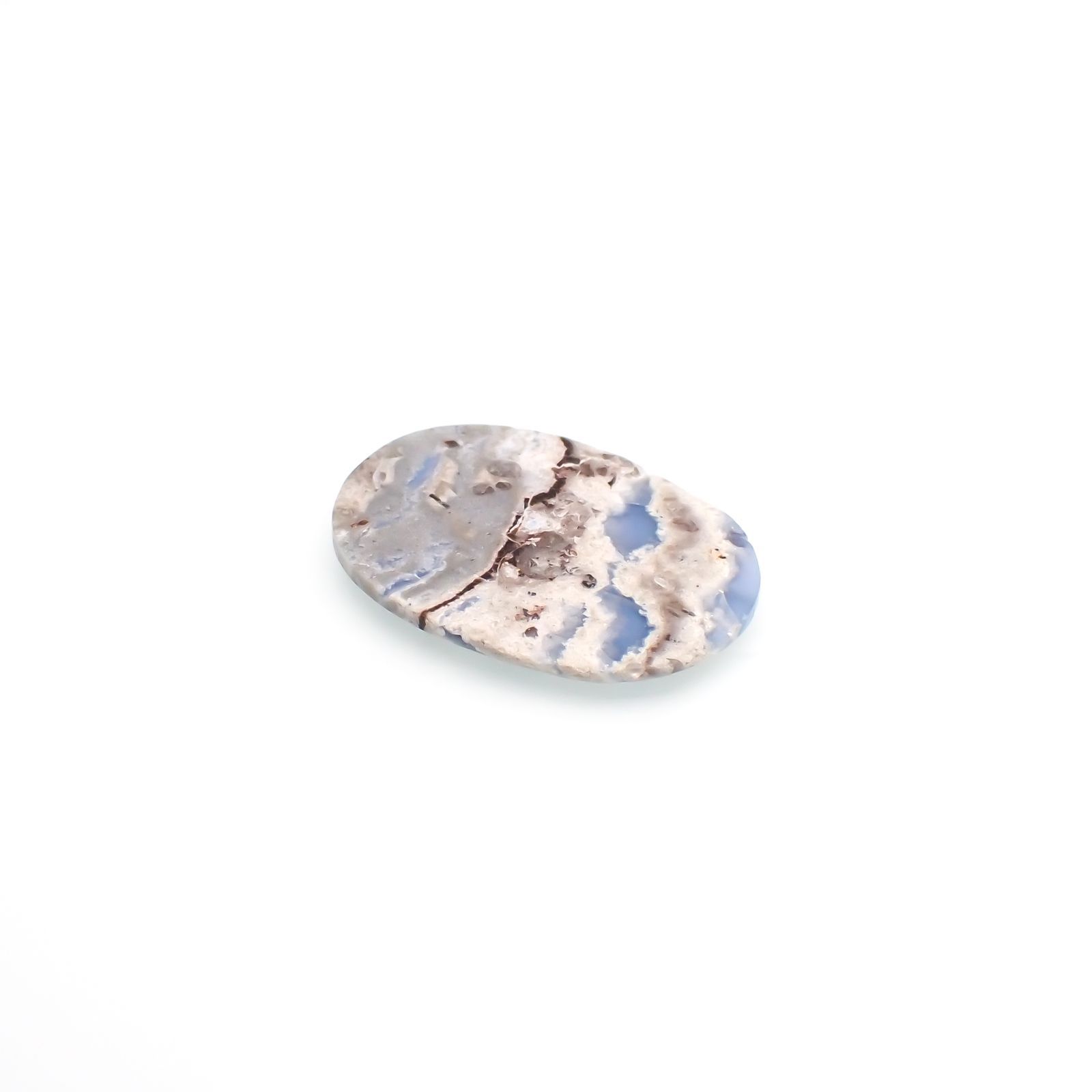 マトリックスブルーオパール アメリカ・オレゴン州産 5.53ct[220917805]21.2x15mm前後