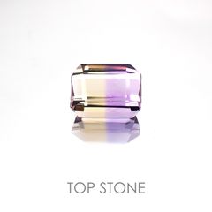 アメトリン ブラジル産 ルース 2.18ct[20128375]8.6×6.9mm前後