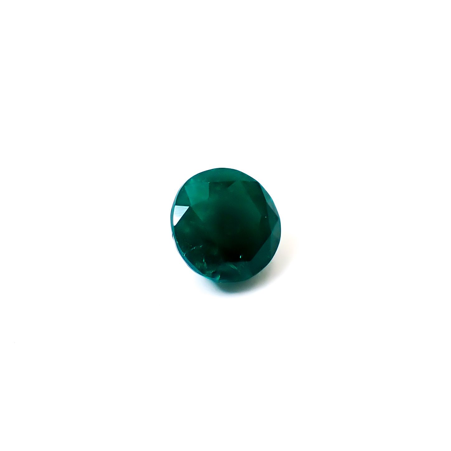 ダイオプテーズ ナミビア産 0.78ct / 5.5x5.4mm前後 [260632302]