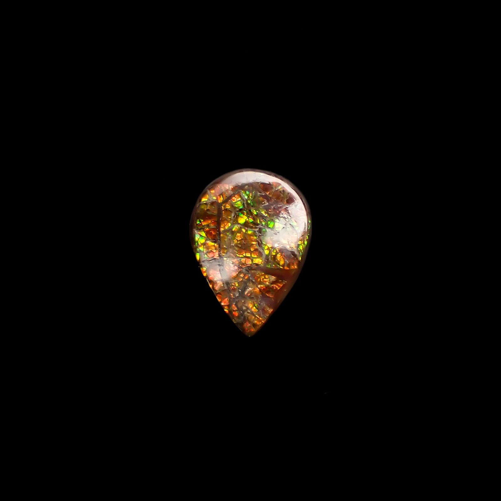 アンモライト トリプレット カナダ産 4.32ct[230823110]12.8x8.8mm前後