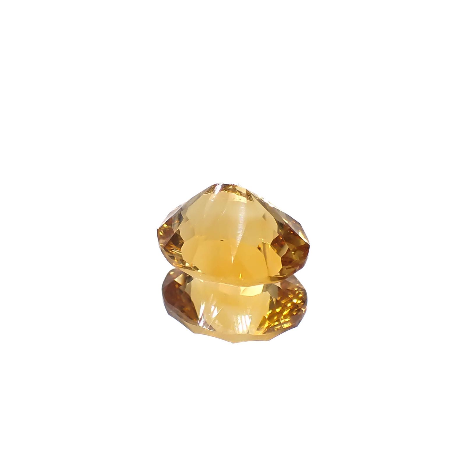 ◇コンケーブカット◇シトリン ブラジル産 2.67ct [241029246]10.2x8.2mm前後
