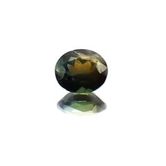 ゴールドシーンサファイア 非加熱(宝石名シーン・サファイア)ケニア産 1.008ct ソ付(彩珠)[231124076]6.5x5.5mm前後