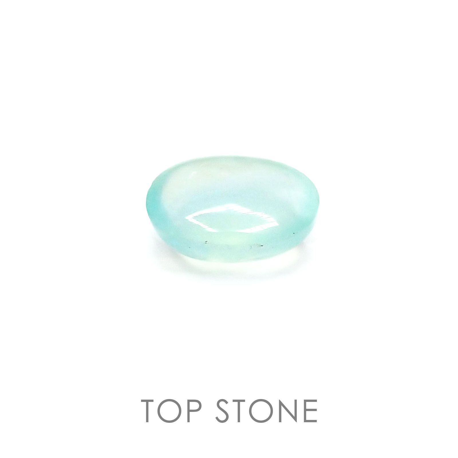 ブルーオパール ペルー産 ルース 0.99ct[20084727]7.9×6mm前後